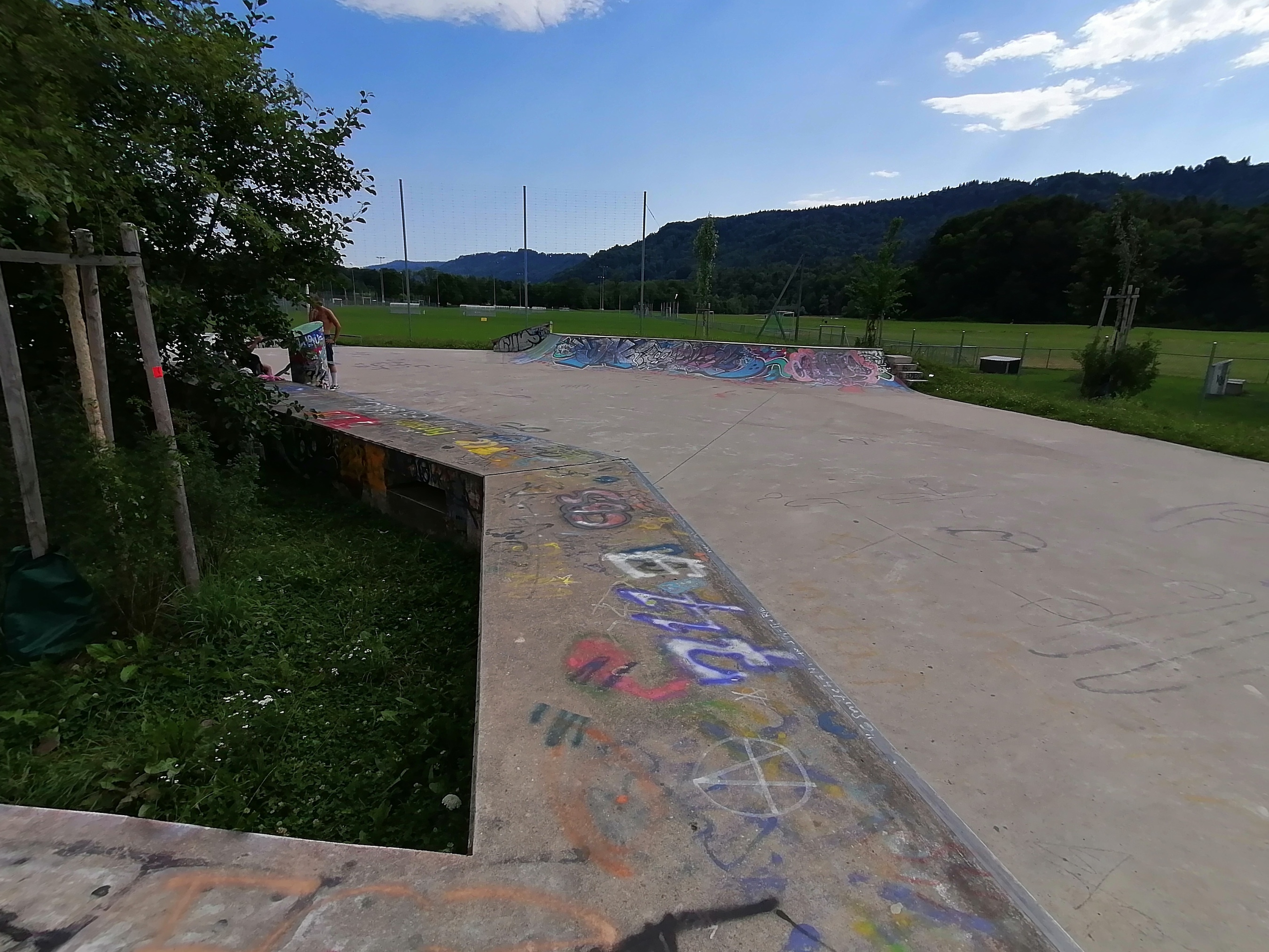 Freestyle-Park Allmend Zürich skatepark